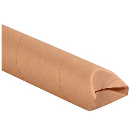 Bsc Preferred 3 x 48'' Kraft Crimped End Tubes, 24PK BUY00013567